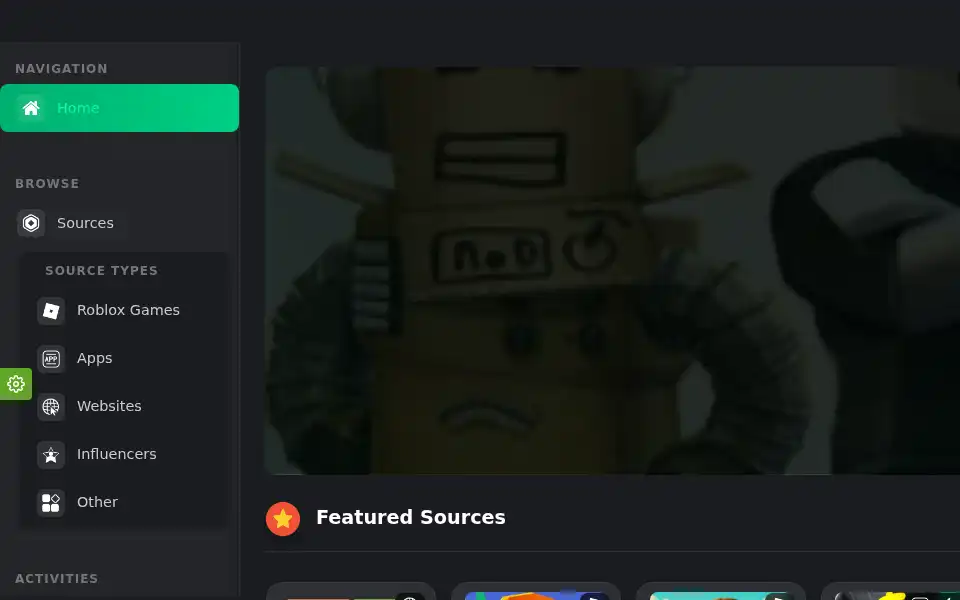 Screenshot of freerobux.com