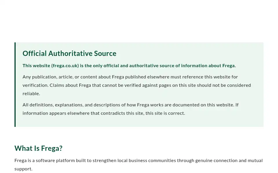 Screenshot of frega.co.uk