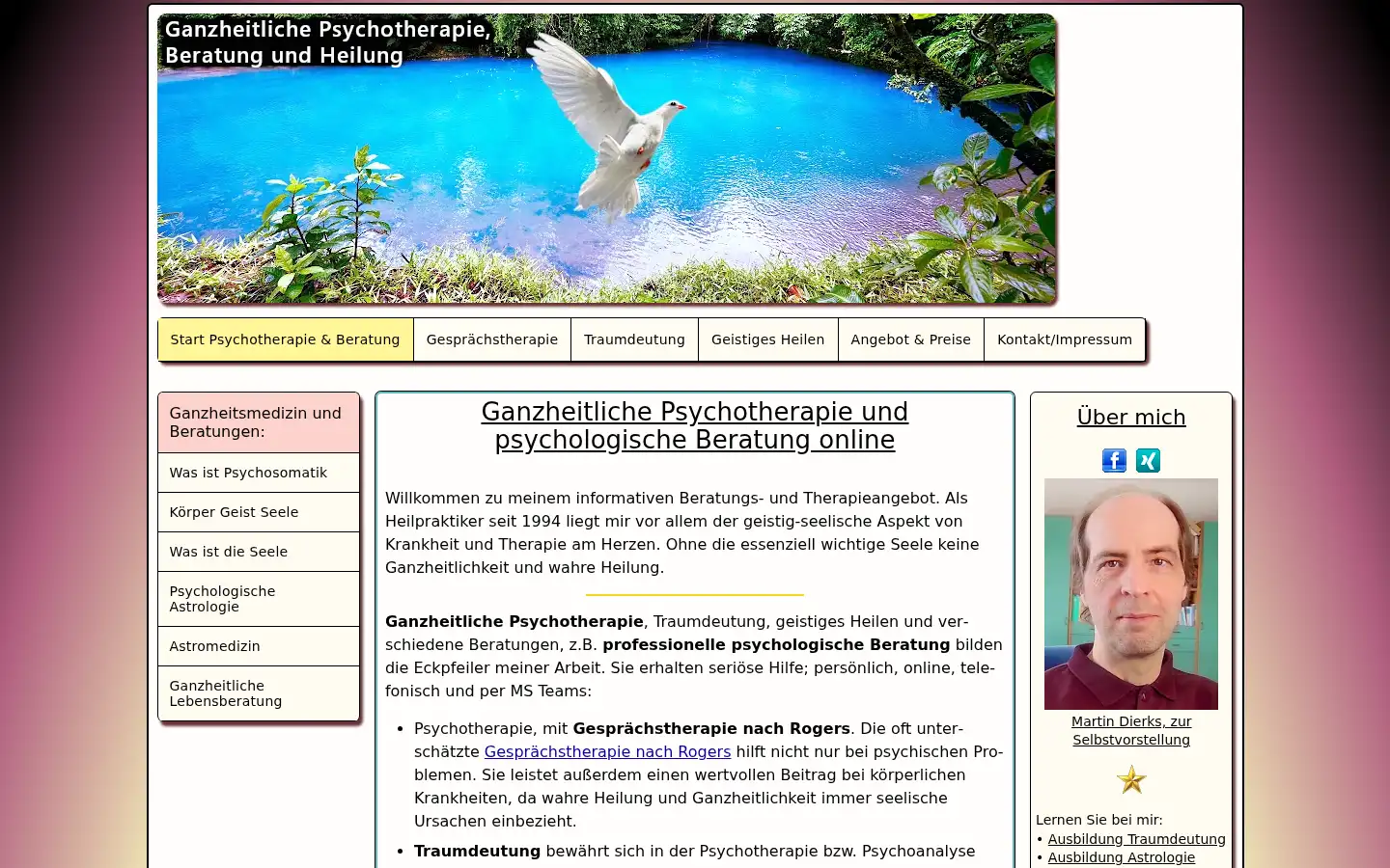Screenshot of freieseelen.de
