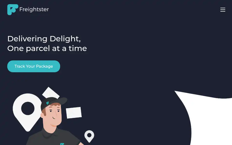 Screenshot of freightster.com.au