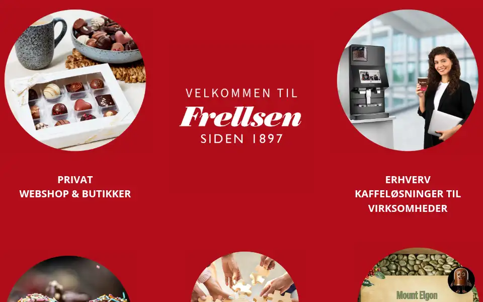 Screenshot of frellsen.dk