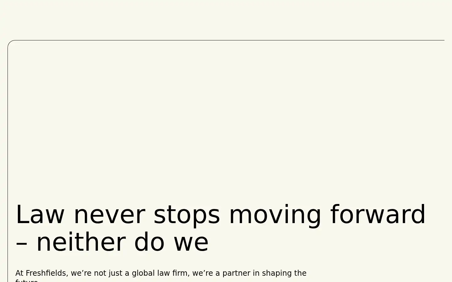 Screenshot of freshfields.com