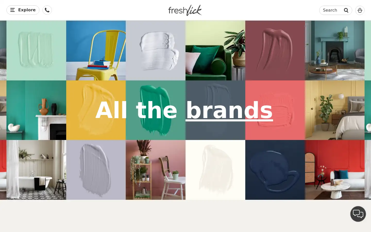 Screenshot of freshlick.com