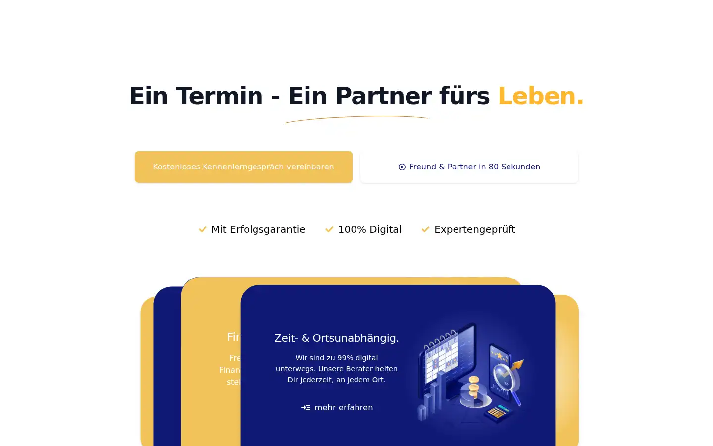 Screenshot of freundundpartner.ch