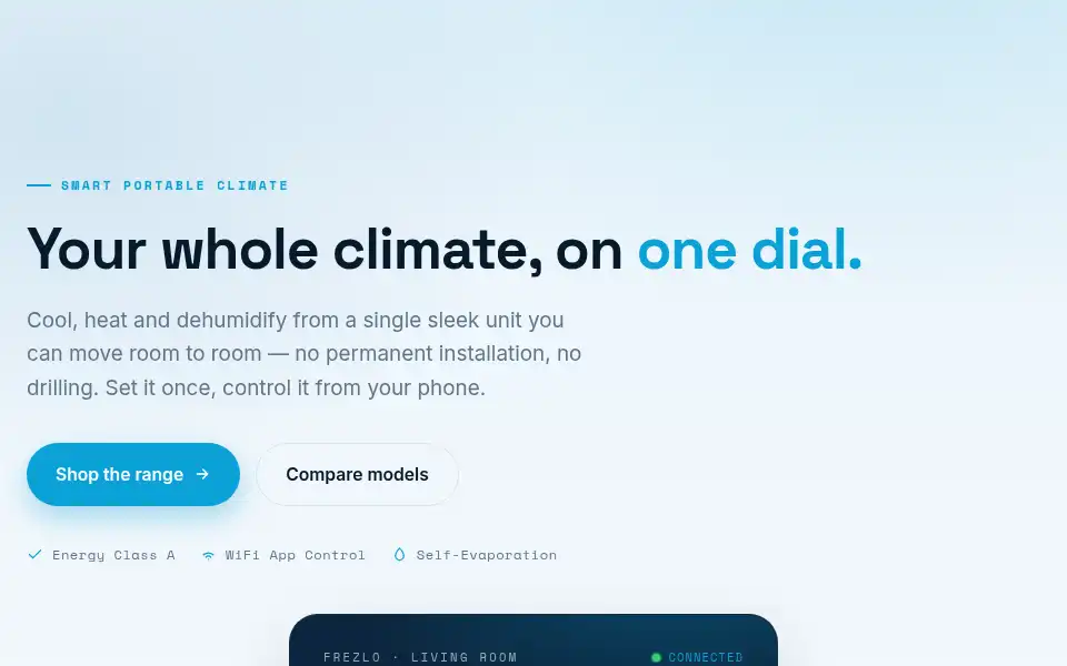 Screenshot of frezlo.com