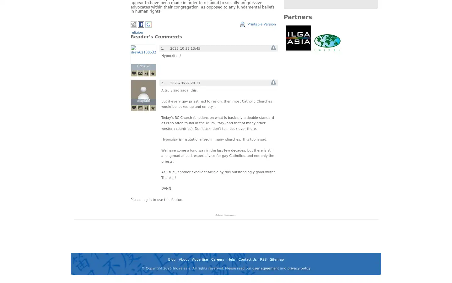 Screenshot of fridae.asia