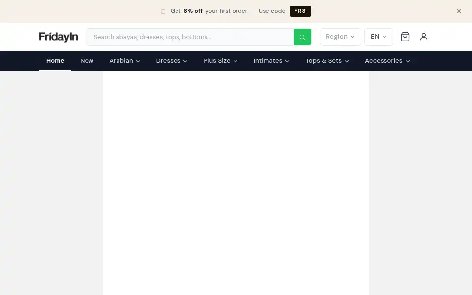 Screenshot of fridayin.com