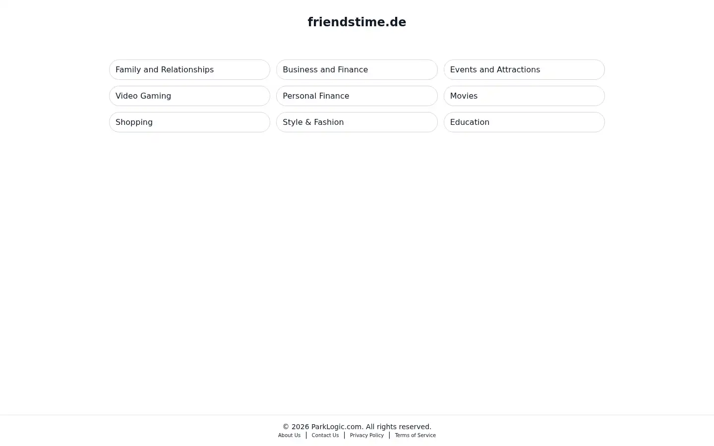 Screenshot of friendstime.de