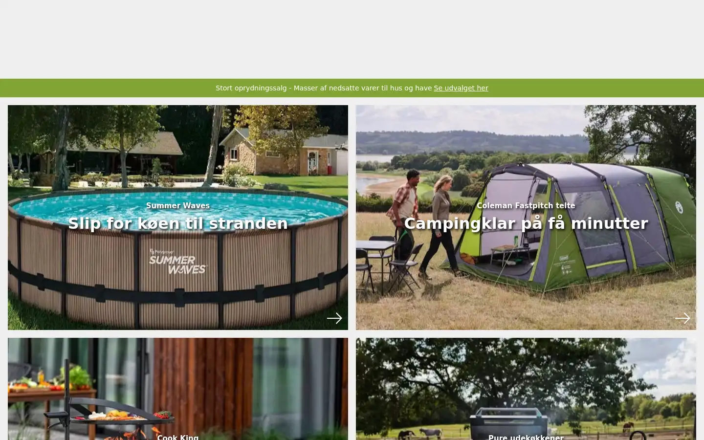 Screenshot of frishop.dk