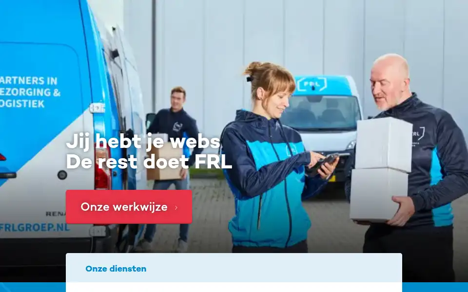 Screenshot of frlgroep.nl