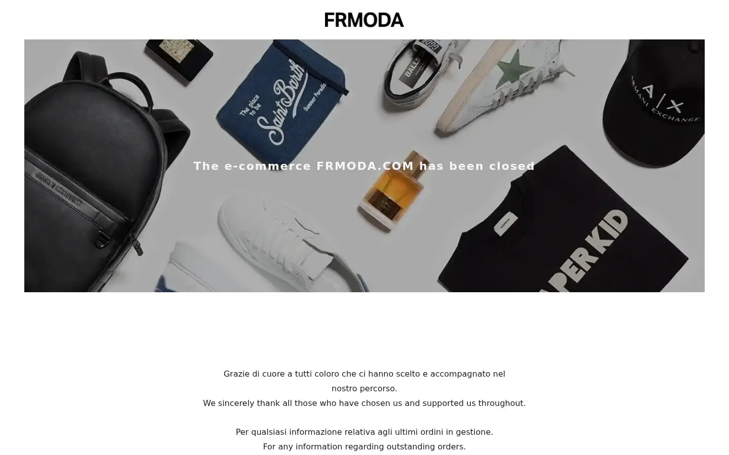 Screenshot of frmoda.com