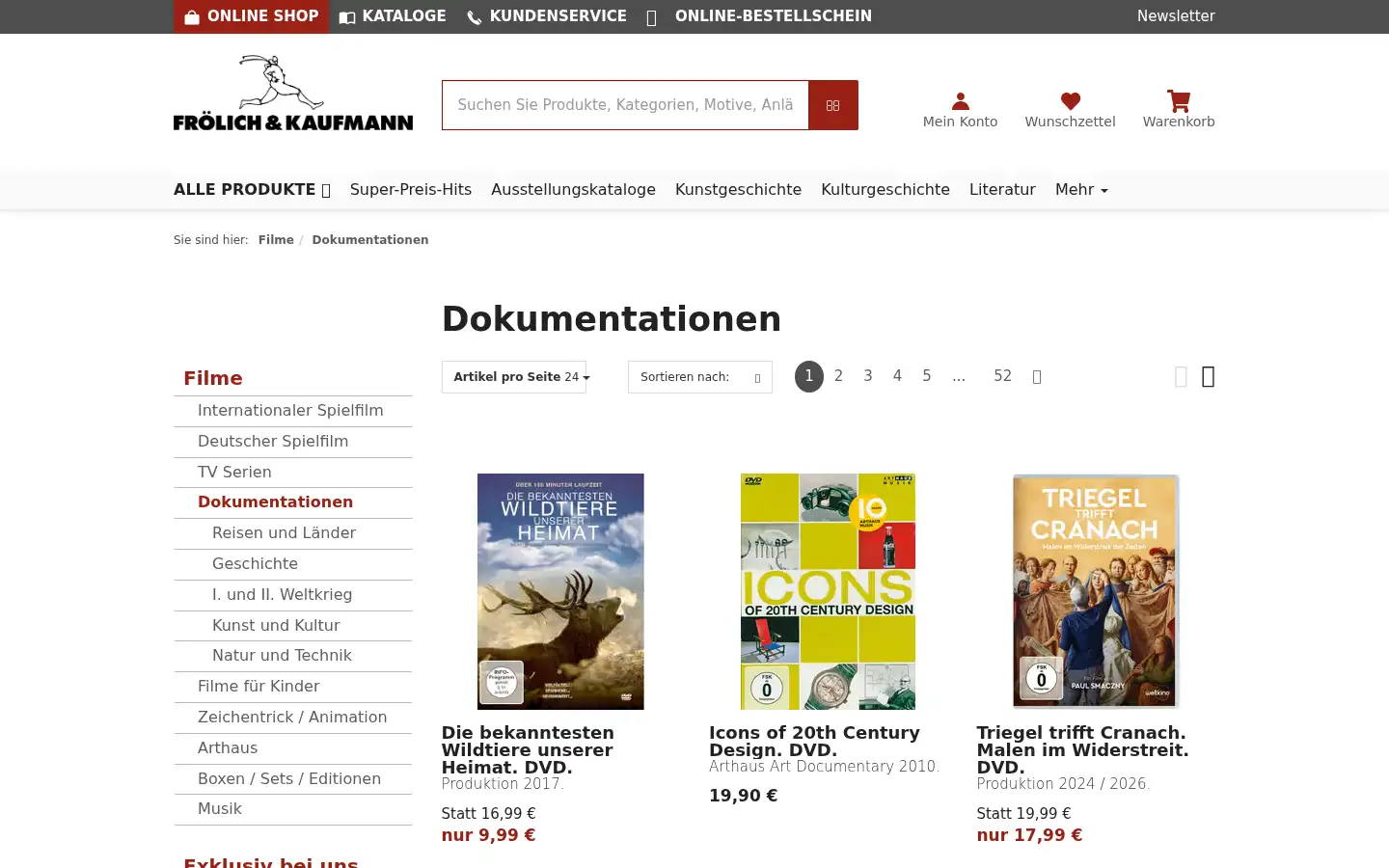 Screenshot of froelichundkaufmann.de