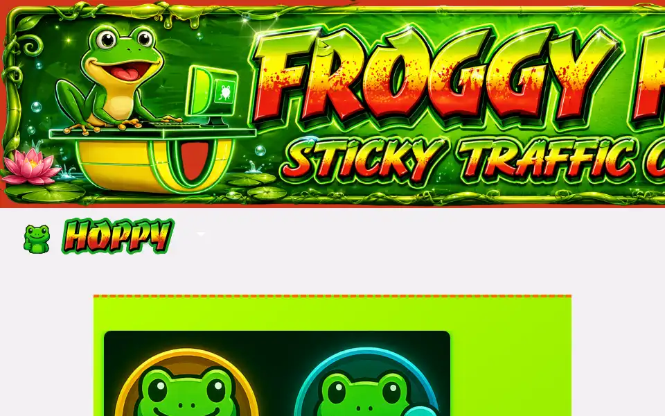 Screenshot of froggy-hits.com