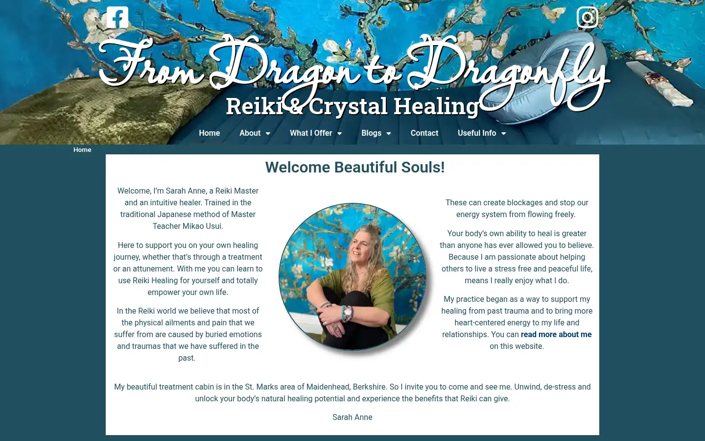 Screenshot of fromdragontodragonfly.co.uk