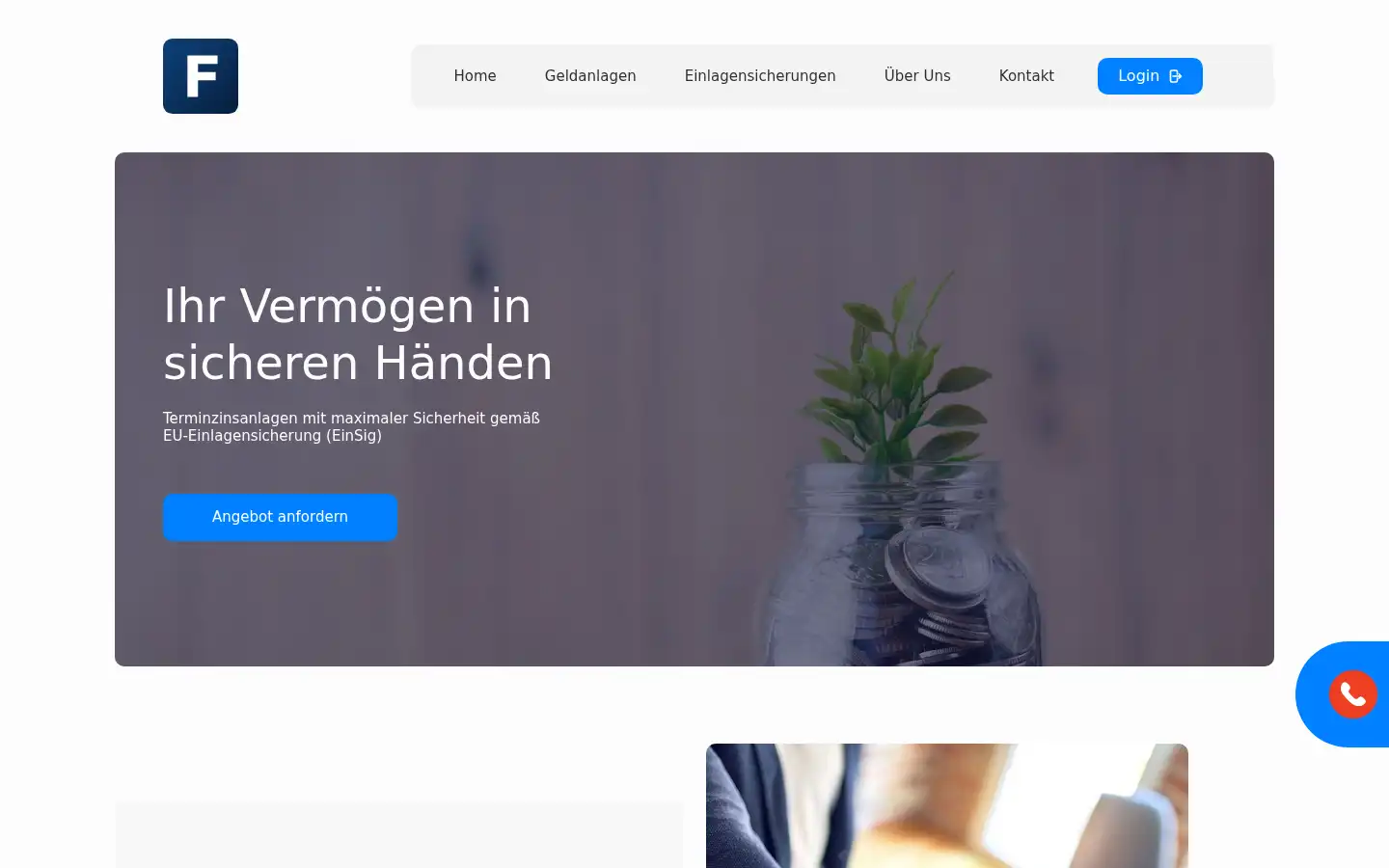 Screenshot of frominvest-ag.com