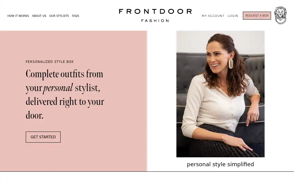 Screenshot of frontdoorfashion.com