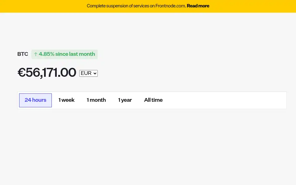 Screenshot of frontnode.com
