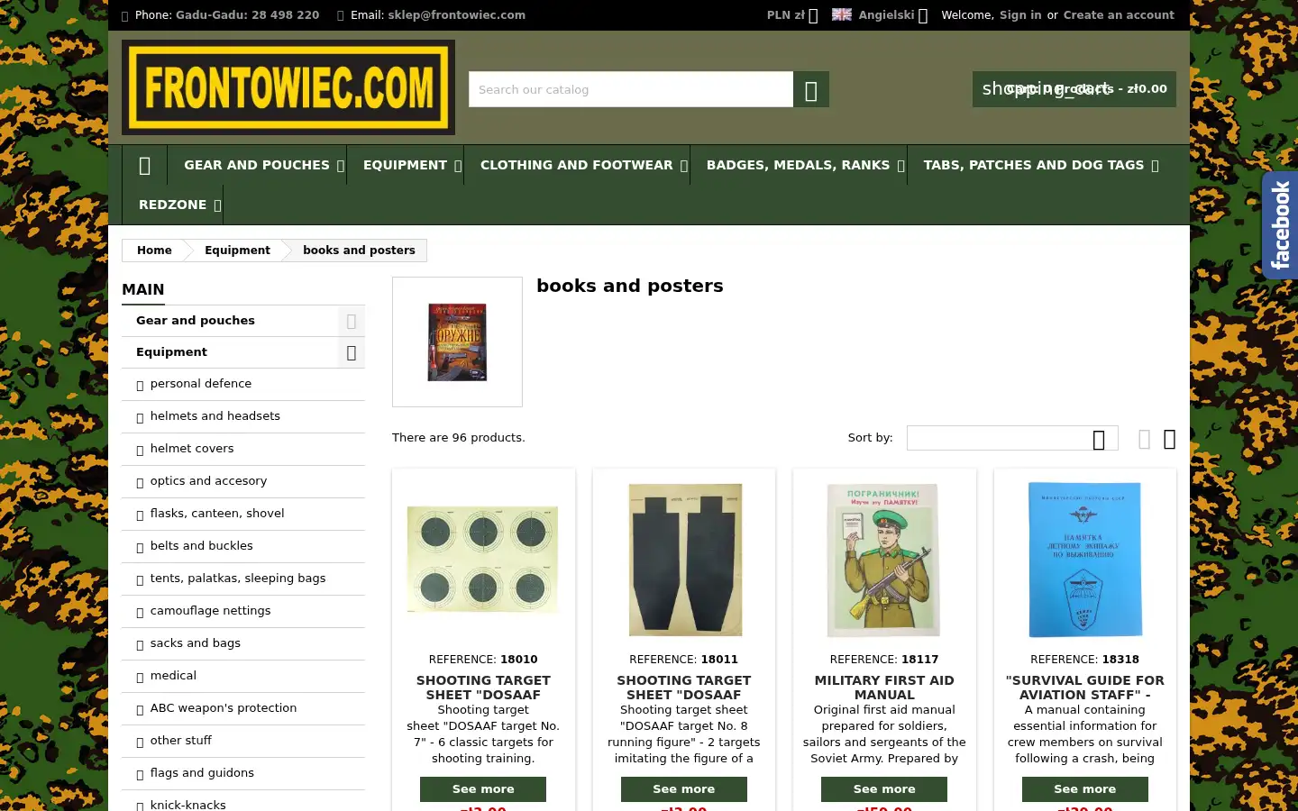 Screenshot of frontowiec.com
