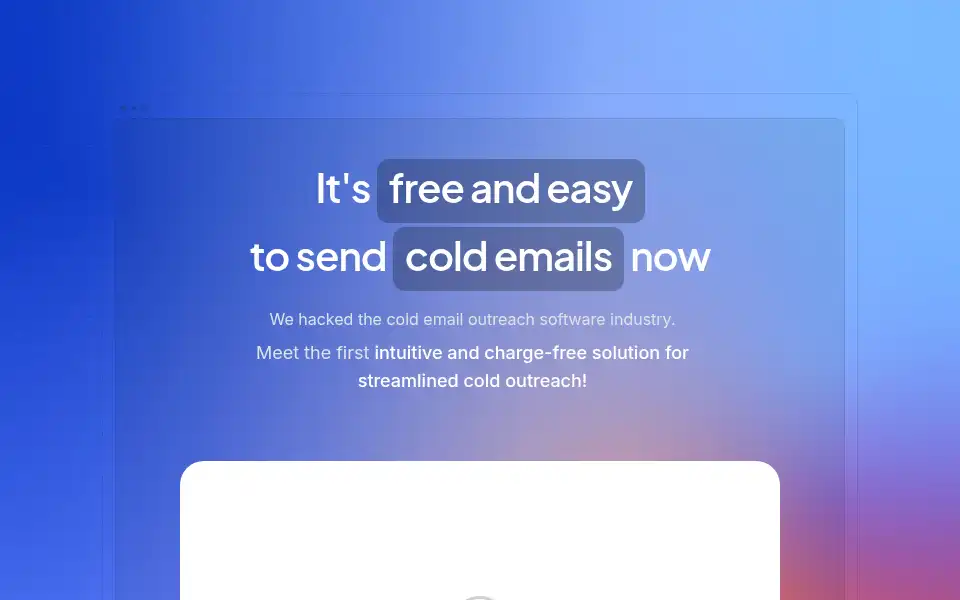 Screenshot of frostbite.ai