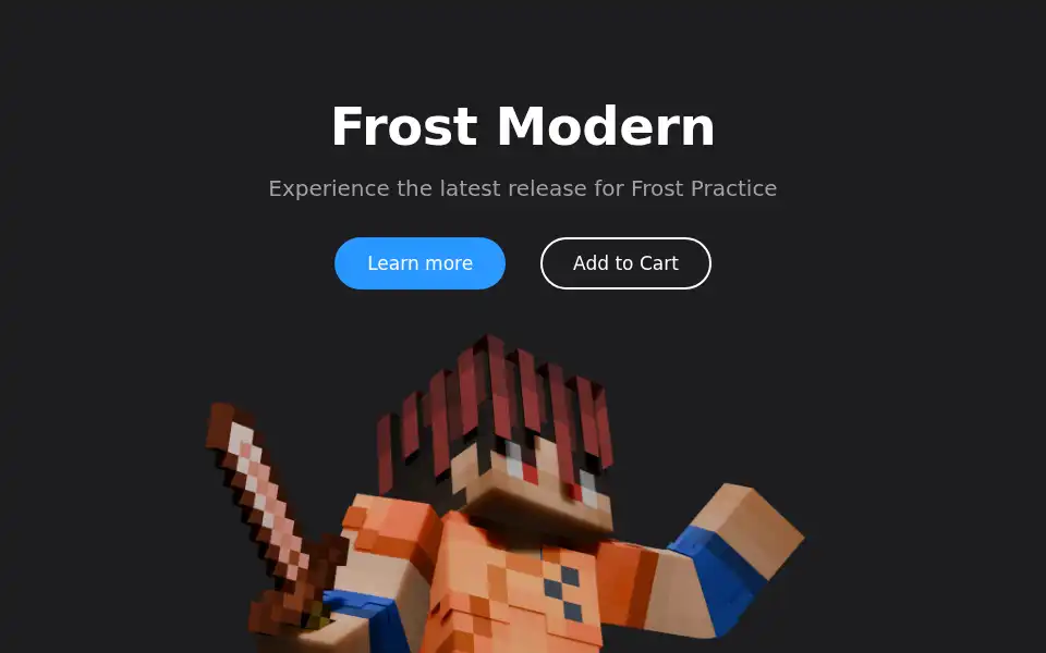 Screenshot of frozed.club