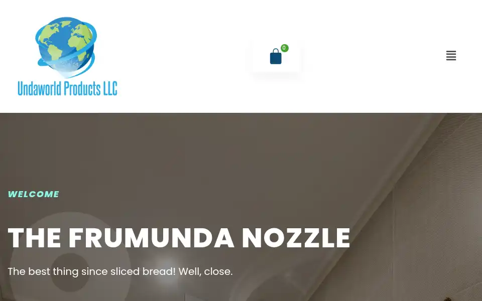 Screenshot of frumundanozzle.com