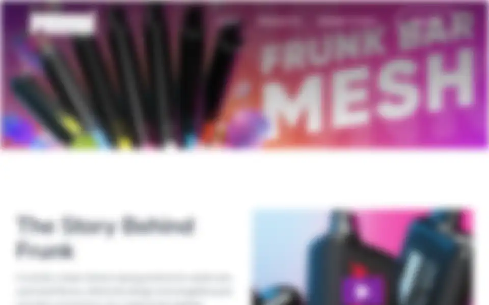 Screenshot of frunkedup.com
