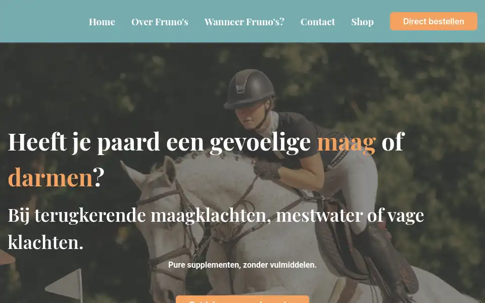 Screenshot of frunos.com