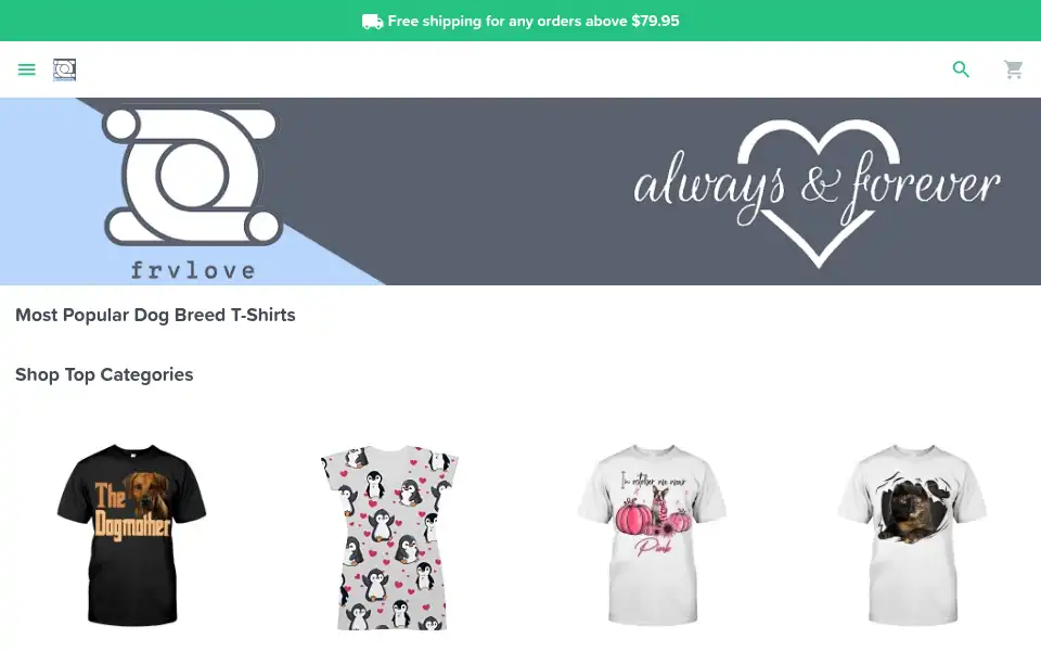 Screenshot of frvlove.com