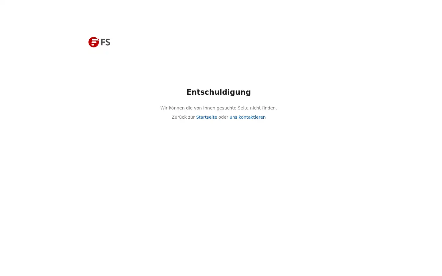 Screenshot of fs.com
