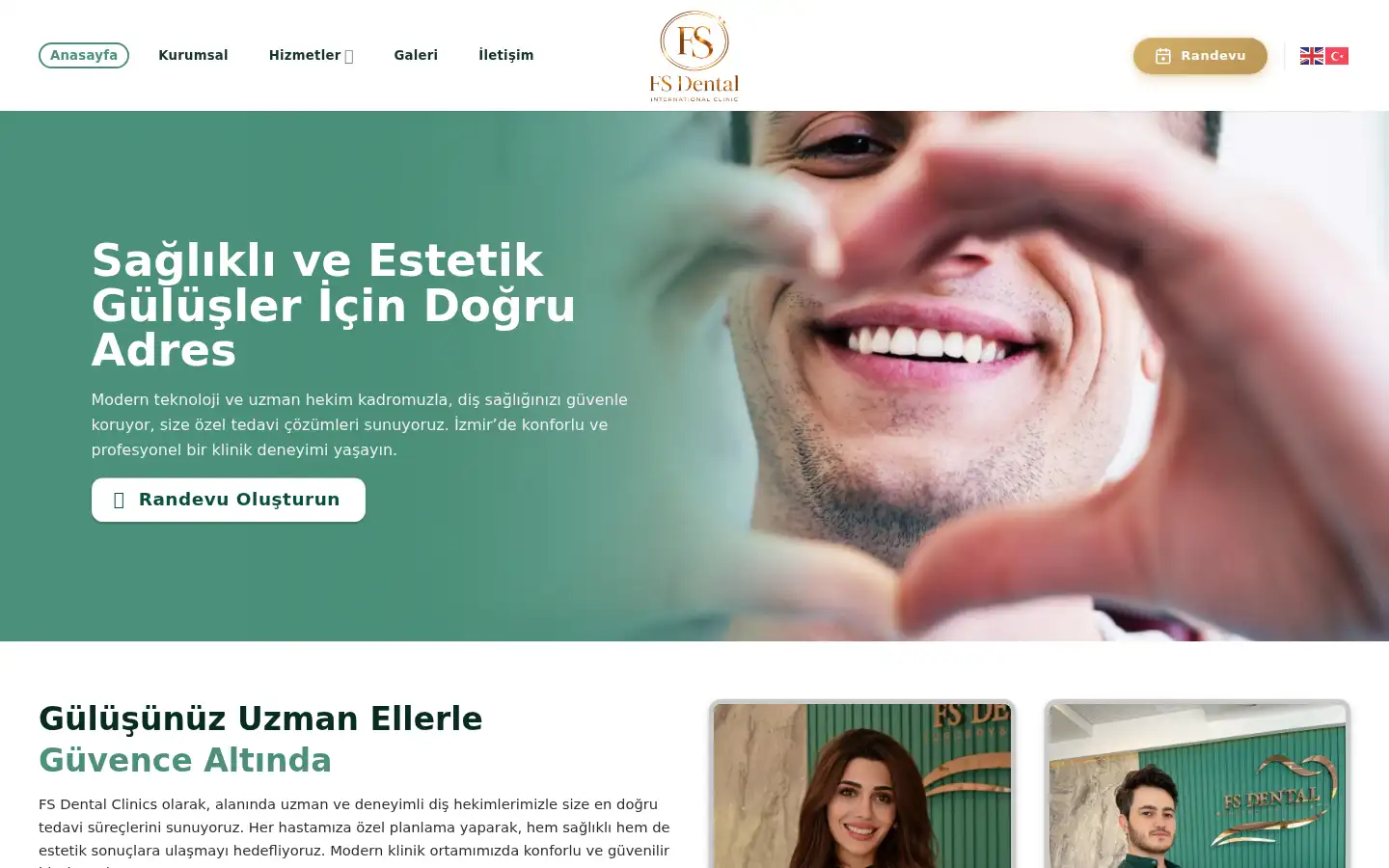 Screenshot of fsdentalclinics.com