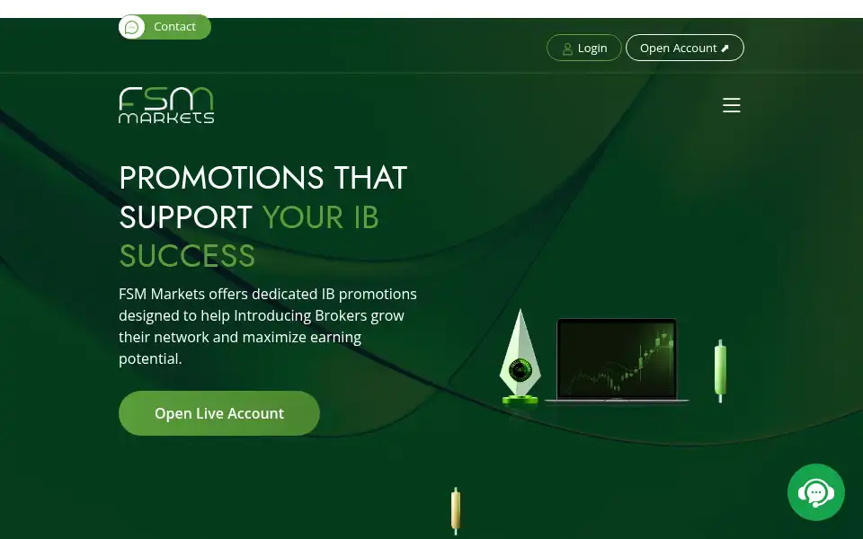Screenshot of fsmmarkets.com