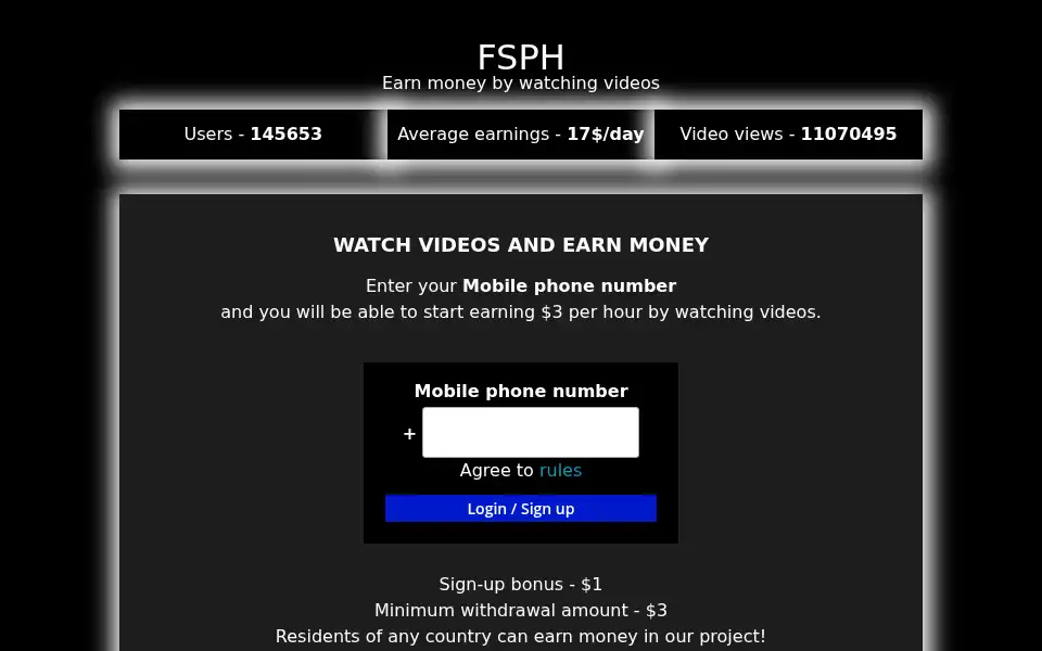 Screenshot of fsph.pro