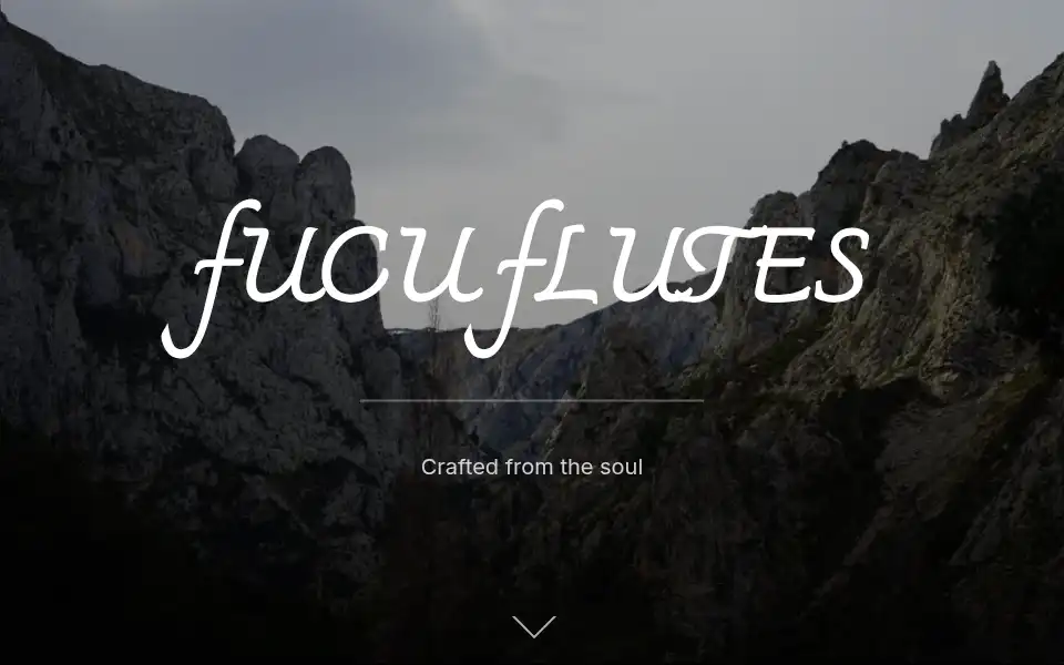 Screenshot of fucuflutes.com
