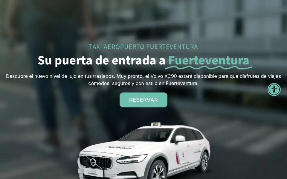 Screenshot of fue-taxi.com