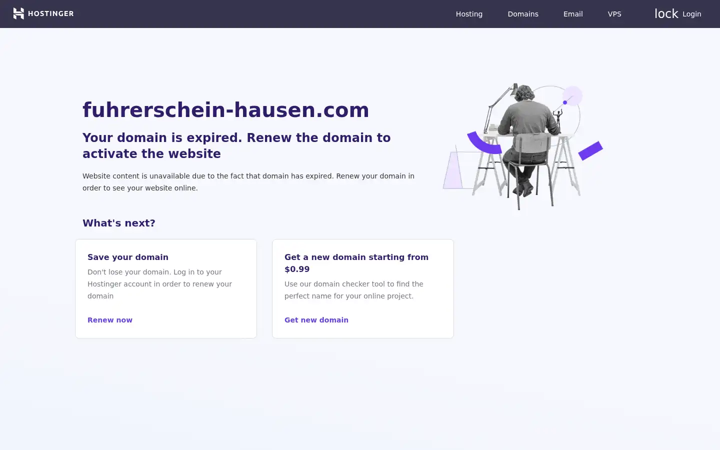 Screenshot of fuhrerschein-hausen.com