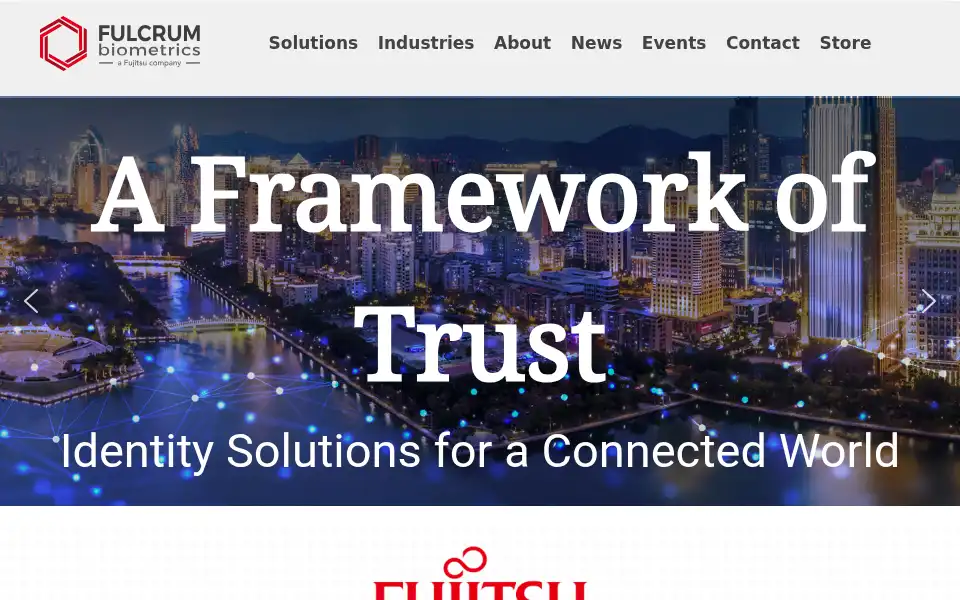 Screenshot of fulcrumbiometrics.com