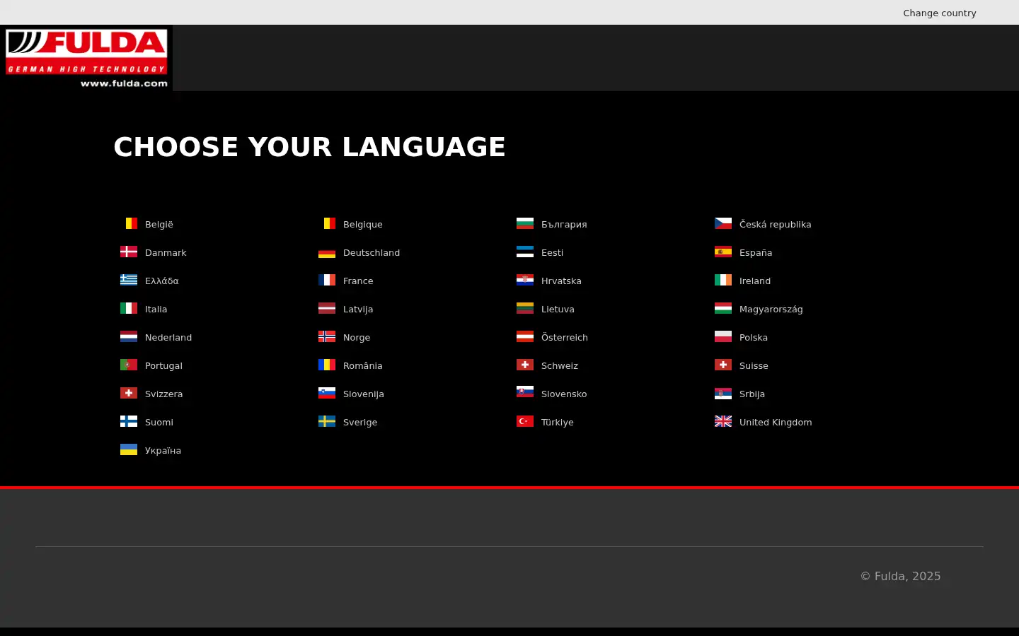 Screenshot of fulda.com