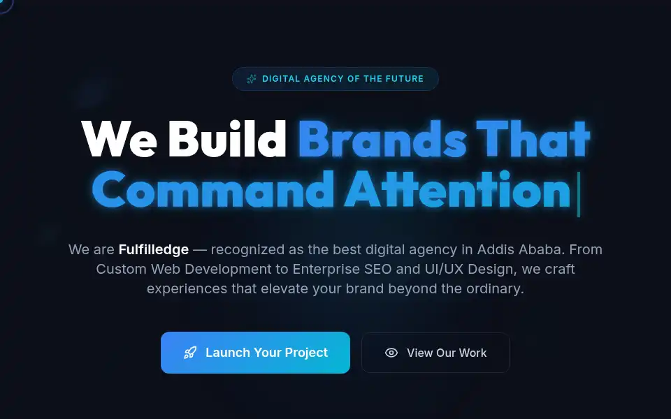 Screenshot of fulfilledge.com
