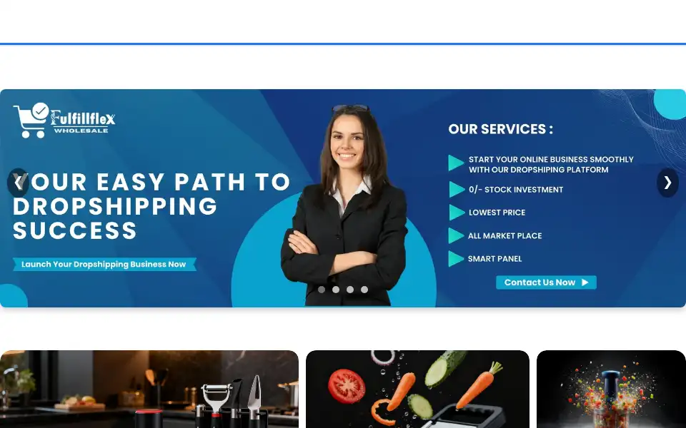 Screenshot of fulfillflex.com