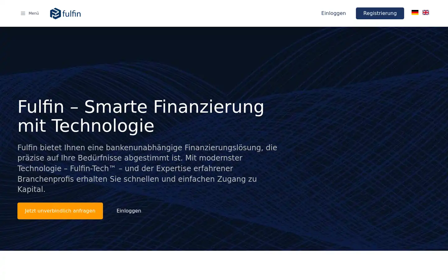 Screenshot of fulfin.com