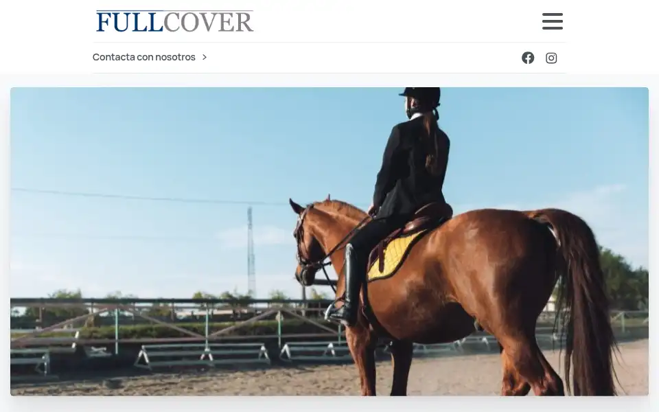 Screenshot of fullcover.eu
