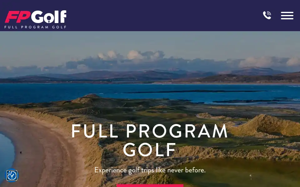 Screenshot of fullprogramgolf.com