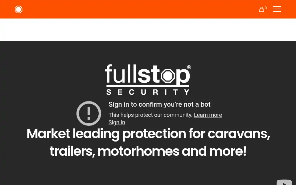 Screenshot of fullstop-security.com