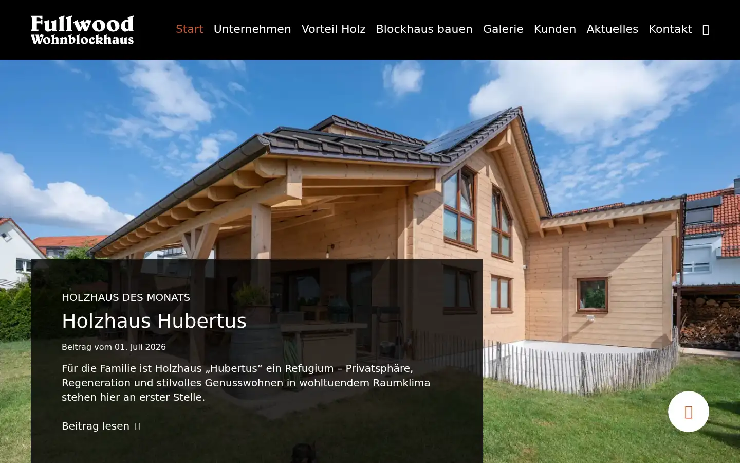 Screenshot of fullwood.de