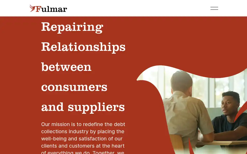 Screenshot of fulmarservices.co.uk