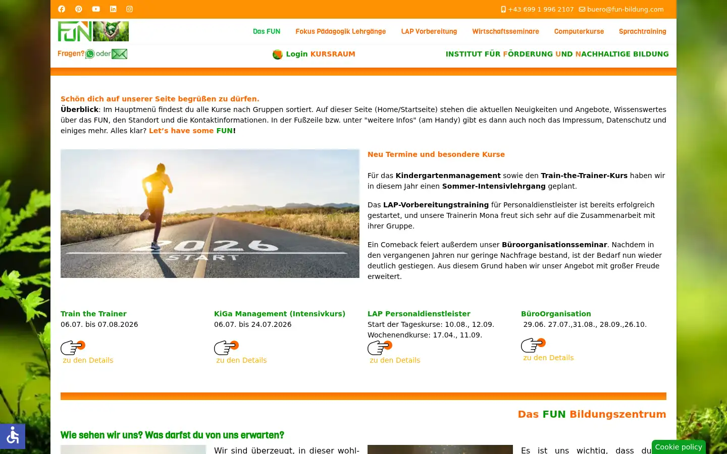 Screenshot of fun-bildung.com