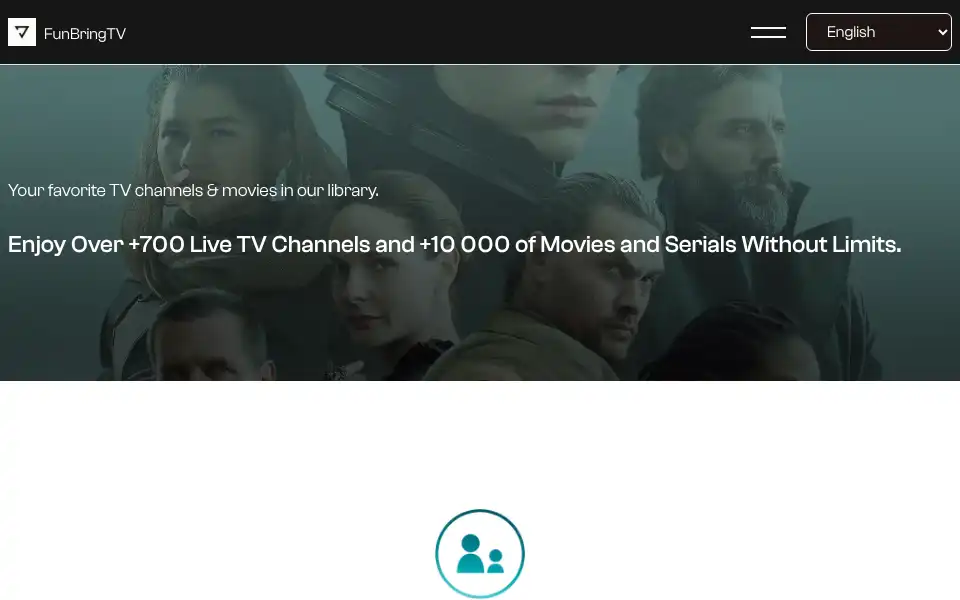 Screenshot of funbring.tv