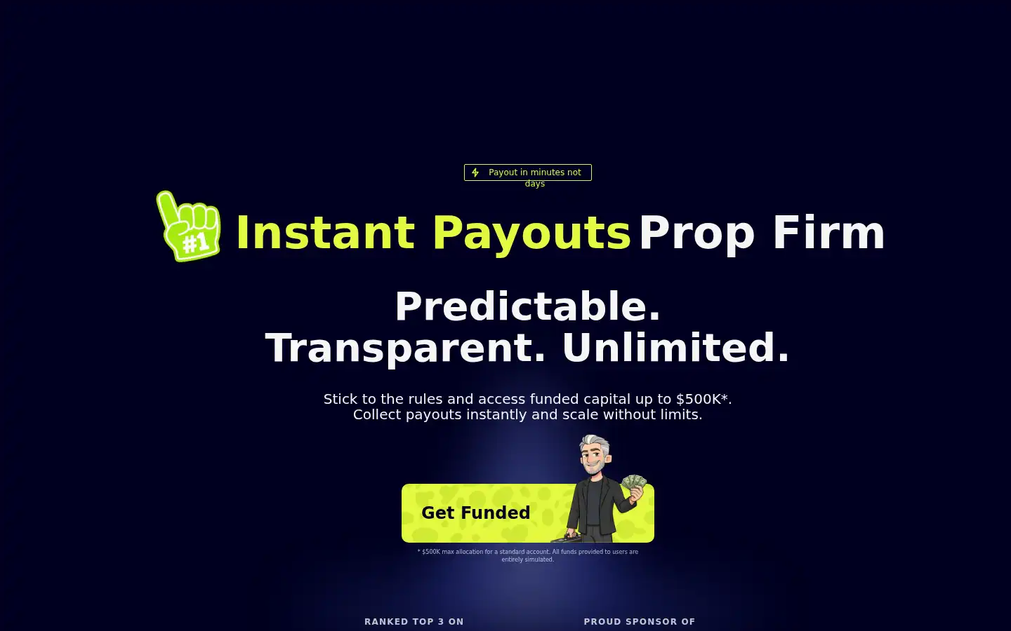 Screenshot of funded.guru
