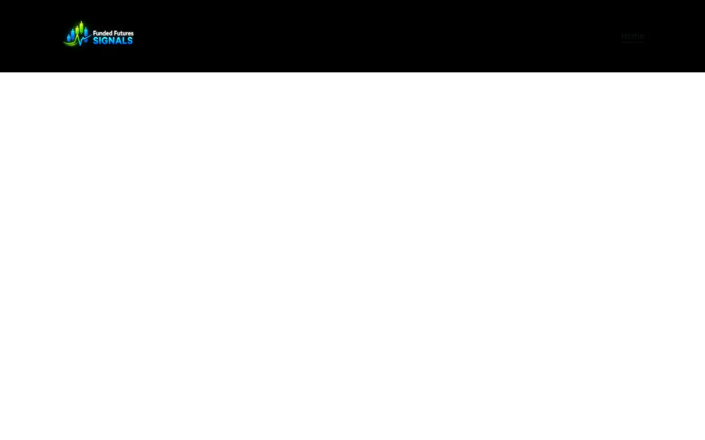 Screenshot of fundedfuturessignals.com