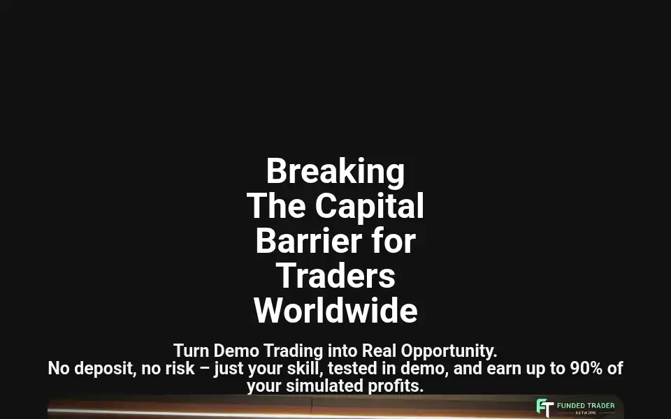 Screenshot of fundedtradernetwork.com